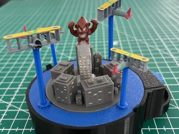 Gorille géant Mini-Diorama fonctionnel