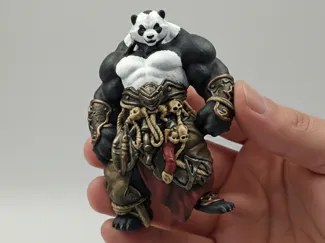 BAMBU PANDA WARRIOR GOD – A1/P1/X1 Optimized