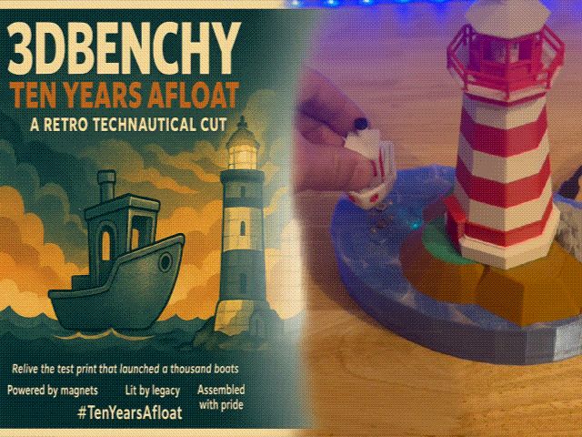 3DBenchy: Ten Years Afloat