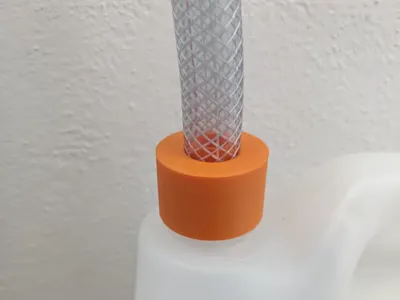 5L water canister cap with tube outlet