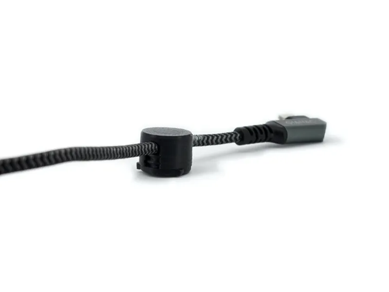 Compact magnetic cable holder / clip