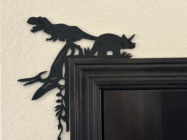 Protège-coin de porte dinosaure