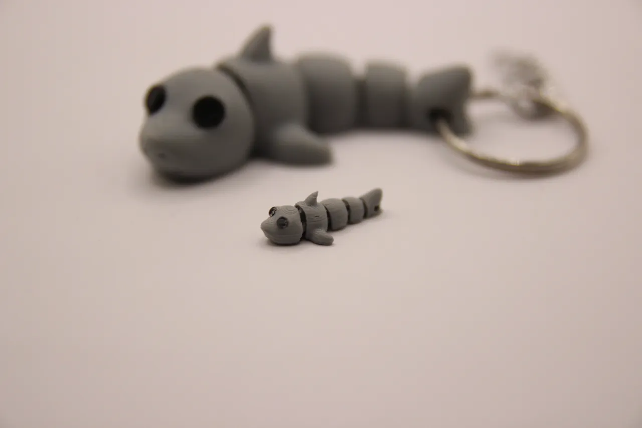 Mini Flexi Shark - No Supports view 2