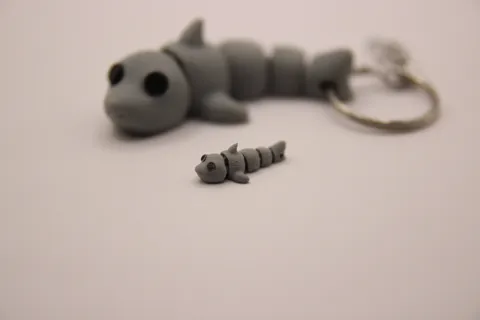 Mini Flexi Shark - No Supports view 2