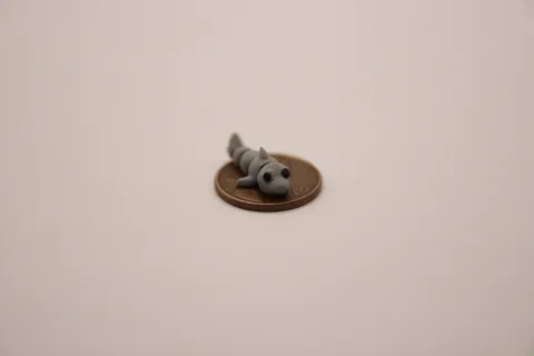 Mini Flexi Shark - No Supports view 3