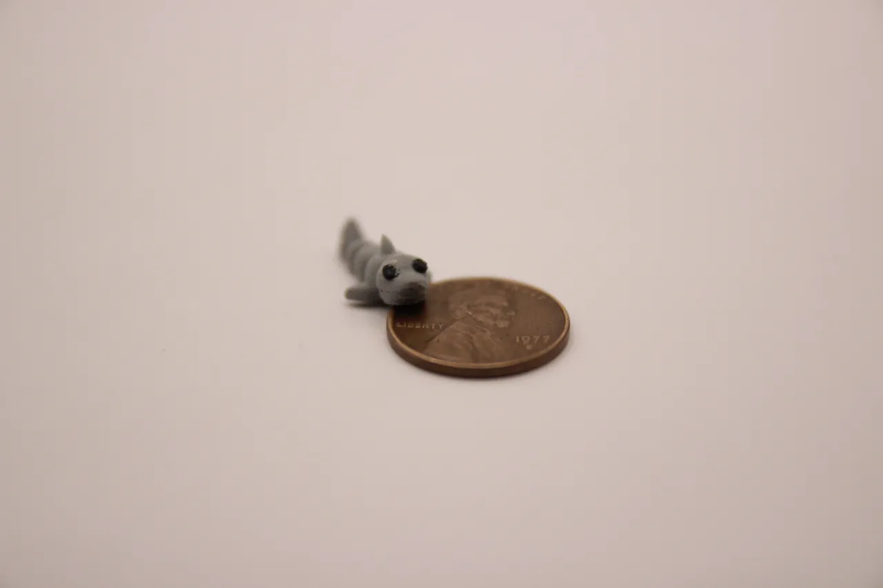 Mini Flexi Shark - No Supports view 4
