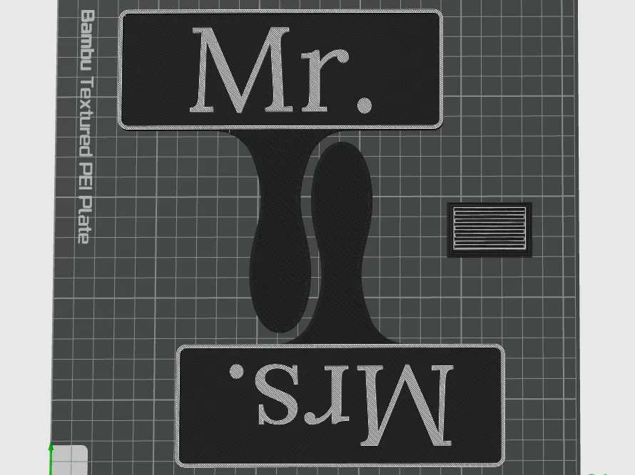 Mr and Mrs - Photo Booth Props - Free 3D Print Model - MakerWorld
