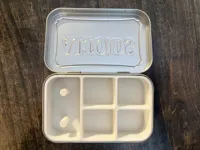 5 compartment box insert