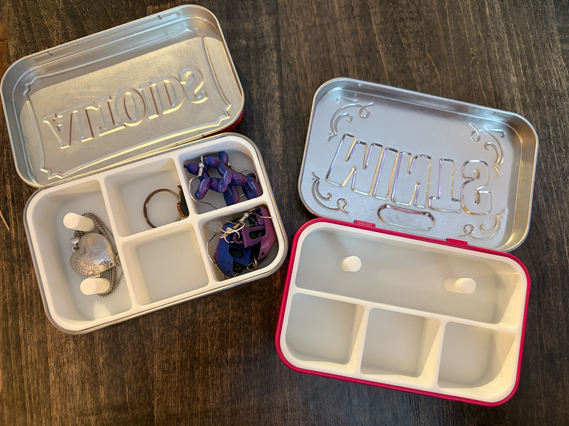 Altoid Jewelry Box Inserts - Travel Jewelry Box