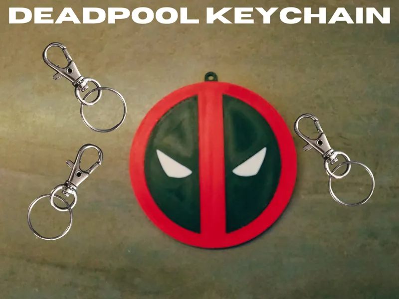Deadpool keychain