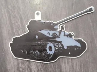 M4 Sherman firefly tank key chain