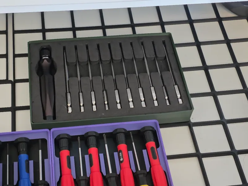 Bambu screwdriverkit, gridfinity bin