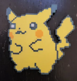 Pikachu pixel art