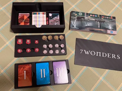 7 Wonders Game Box