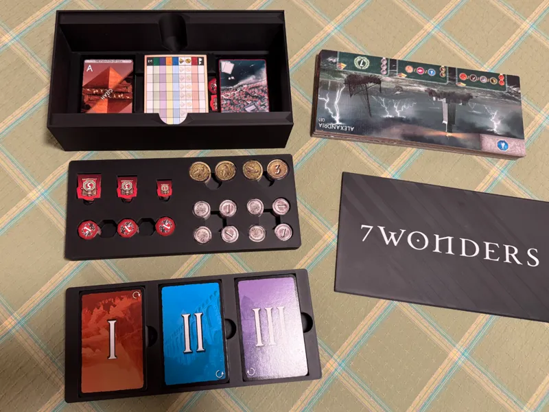 7 Wonders Game Box