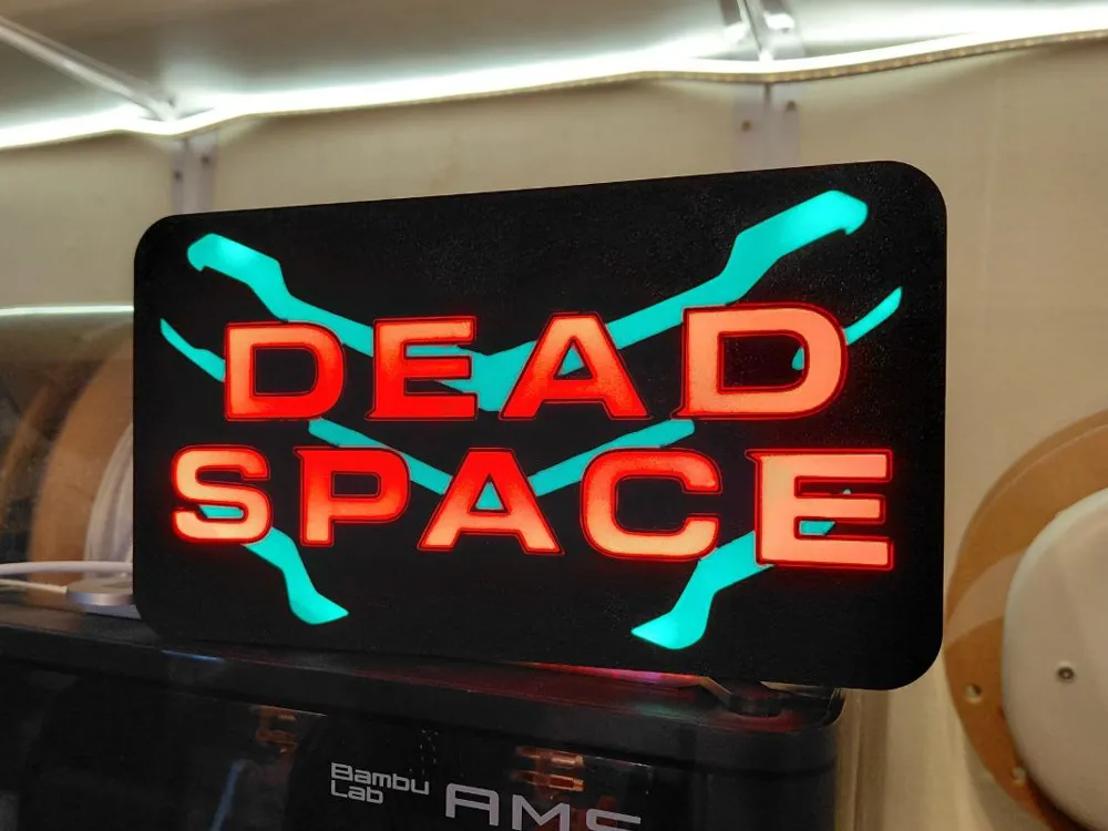 Dead space lightbox - Free 3D Print Model - MakerWorld