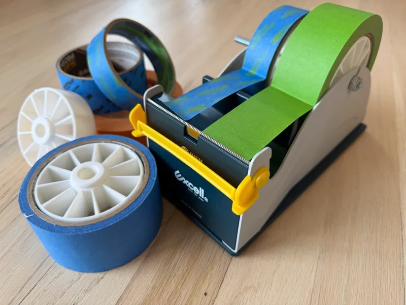 Painting Masking Tape inner roll hub wheel