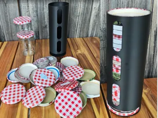 TO82 Jar Lid Dispenser Stand