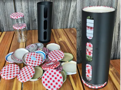 TO82 Jar Lid Dispenser Stand