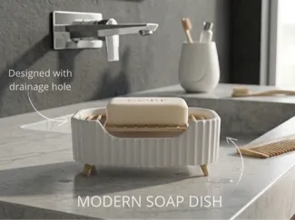 modern soap dish