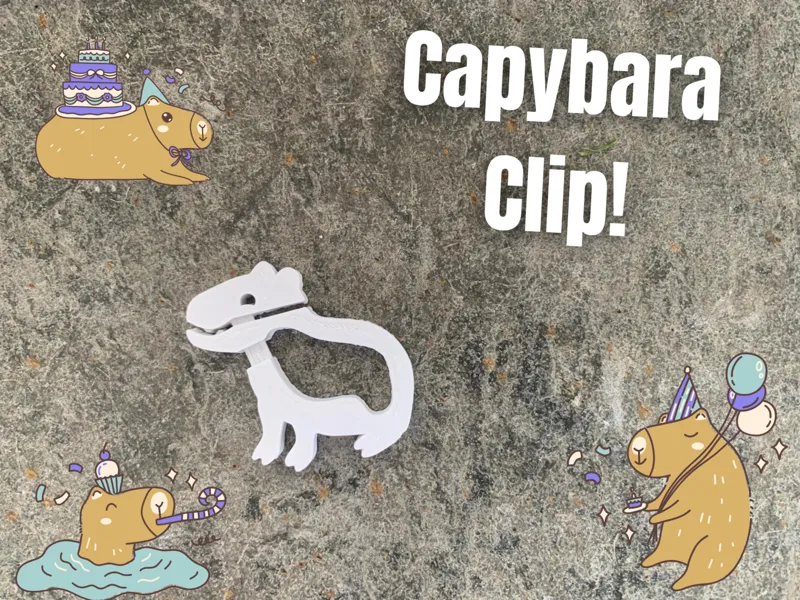 Capybara clip