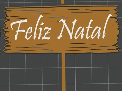 Christmas sign