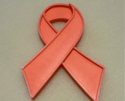 Breast Cancer Awareness Ribbon Magnet