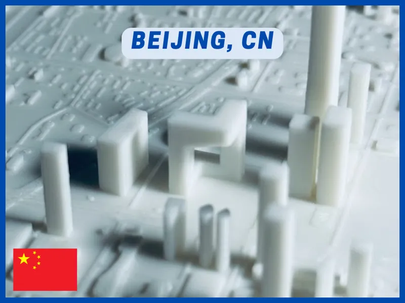 Beijing, CBD (中央商务区) - Tiny 3D City