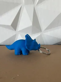 Porte-clés tricératops — photo 1
