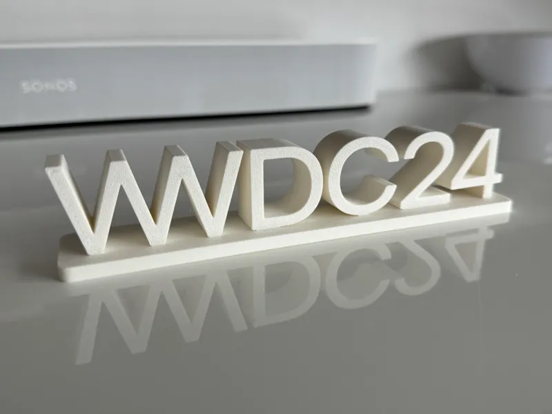 Apple WWDC24 Sign