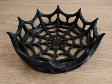 Bandeja organizadora: Gothic Spiderweb Tray | Halloween Decor — vista de referencia 3
