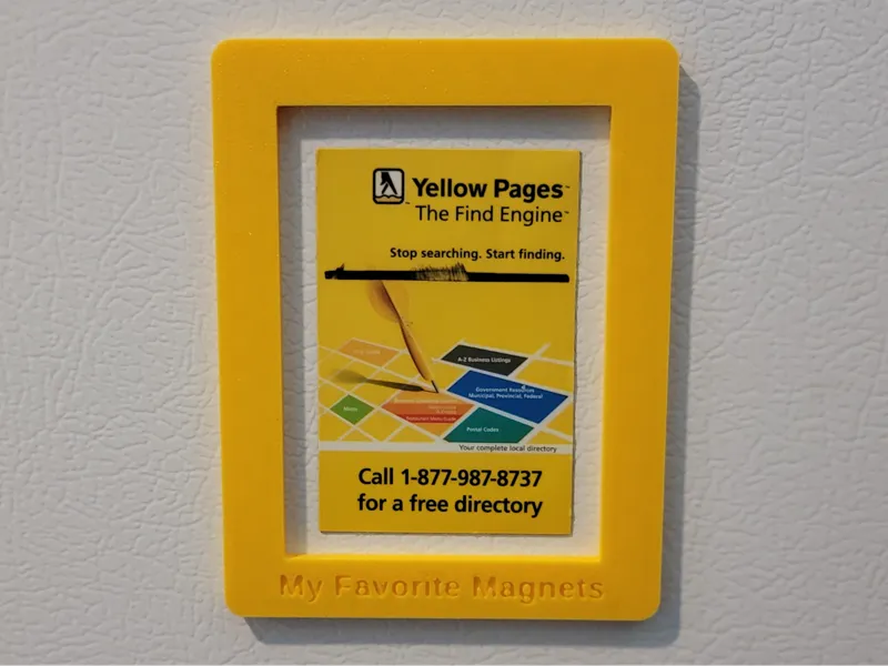 Fridge Magnet Frame