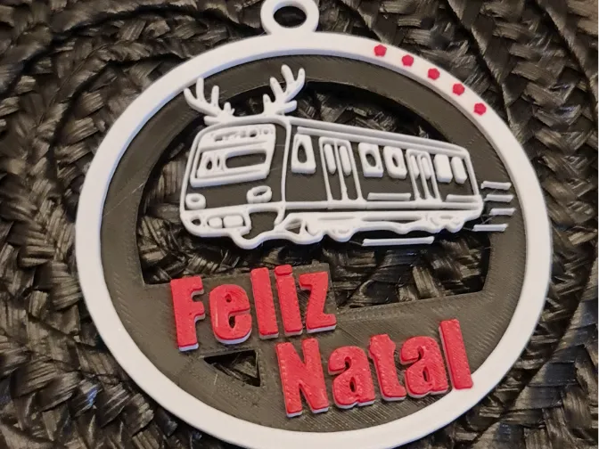 Bola Natal Comboio