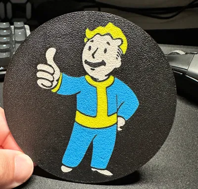 Vault Boy Coaster