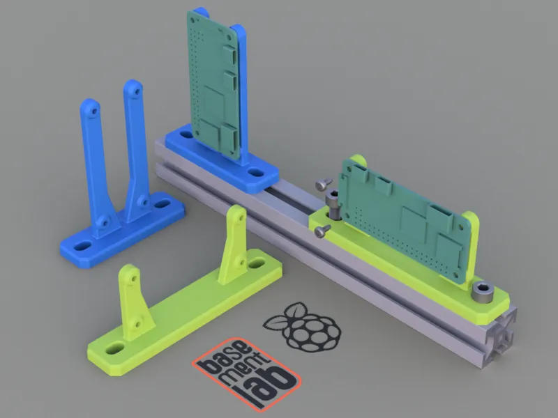 Raspberry Pi Zero W Mounting Bracket 