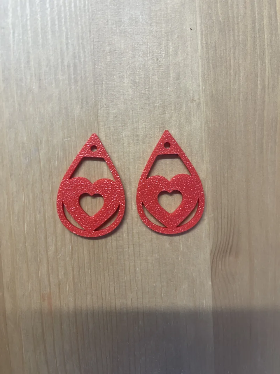 Heart Earrings view 2