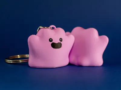 Big Booty Ditto (and keychain variant)