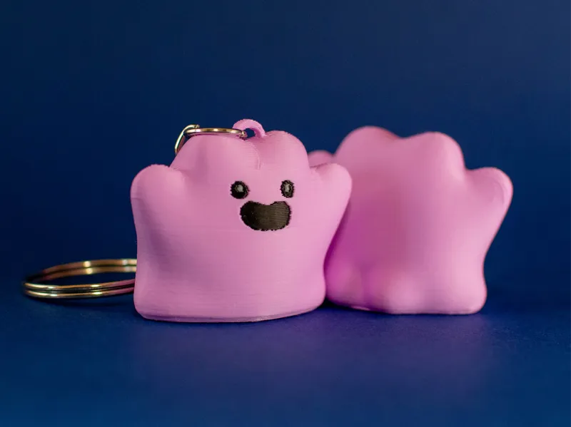 Big Booty Ditto (and keychain variant)