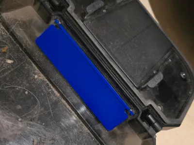 Dust door (Plastic Flap) in Dust Bin - Roborock 