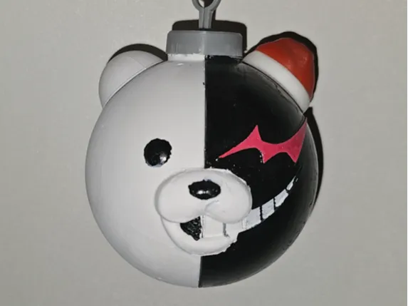 Monokuma Christmas Ornament