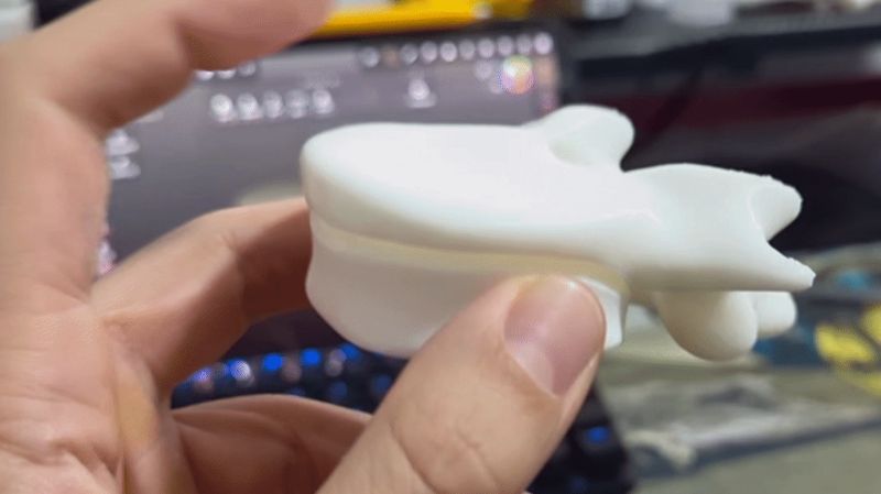 Vertebra fidget clicker