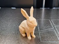 Lapin décoratif low poly — photo 2