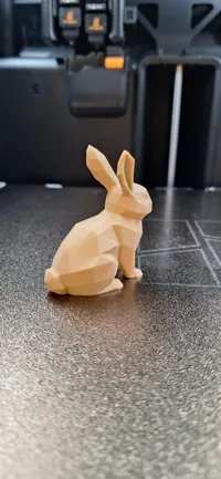 Lapin décoratif low poly — photo 4