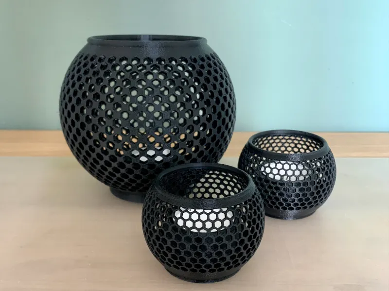 Big Honeycomb Tealight Holder