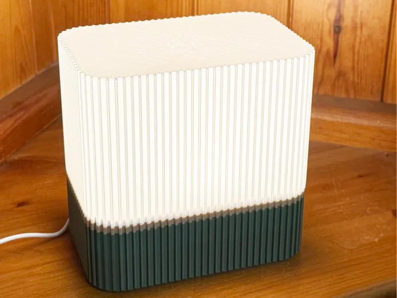 Rectangular LED001 table lamp