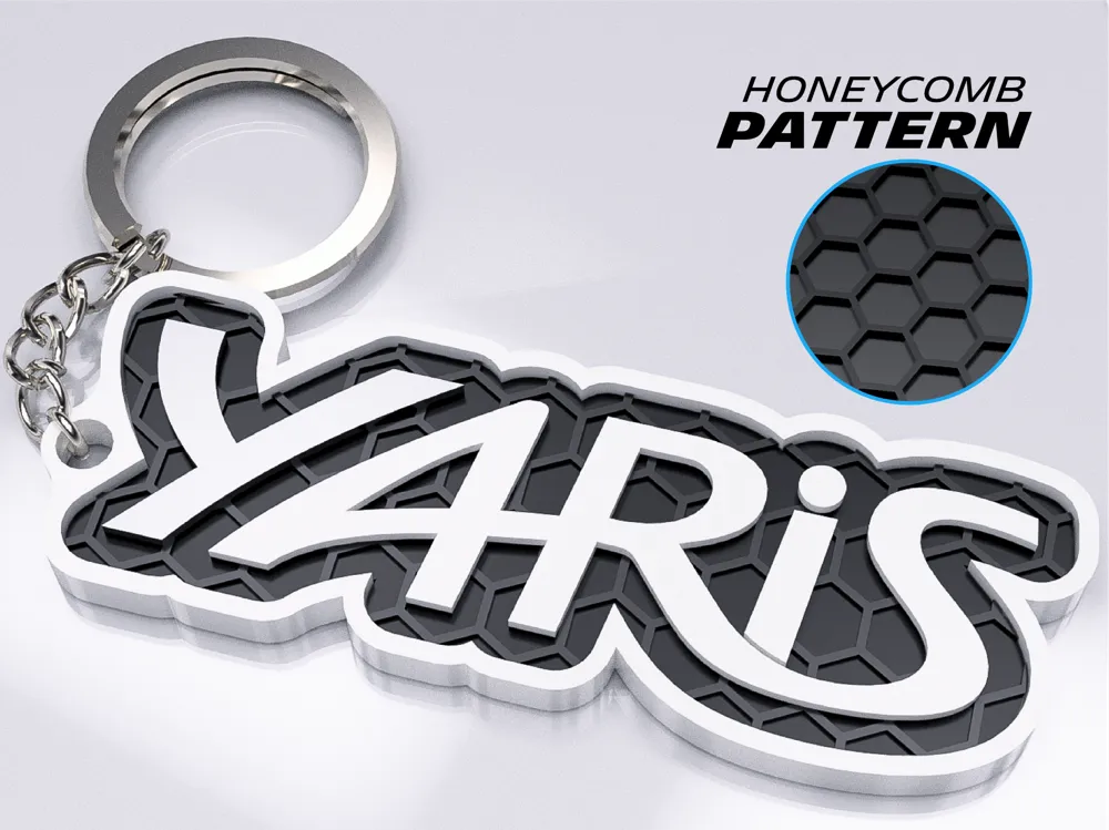 Toyota Yaris Keychain