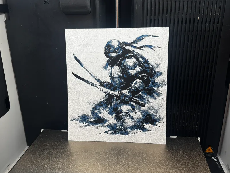 Leonardo Hueforge/Canvas Art Print TMNT