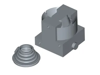 Mold for Protective Axle Bag – RC Tatra 1:10