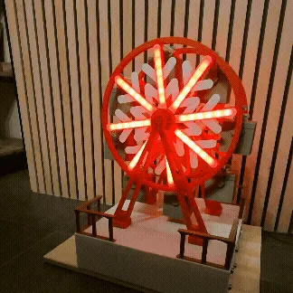 Ferris Wheel - Advent Calendar - Free 3D Print Model - MakerWorld