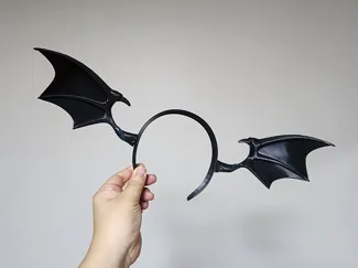 Evil Bat Hairband